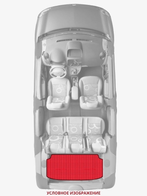 ЭВА коврики «Queen Lux» багажник для Москвич 430